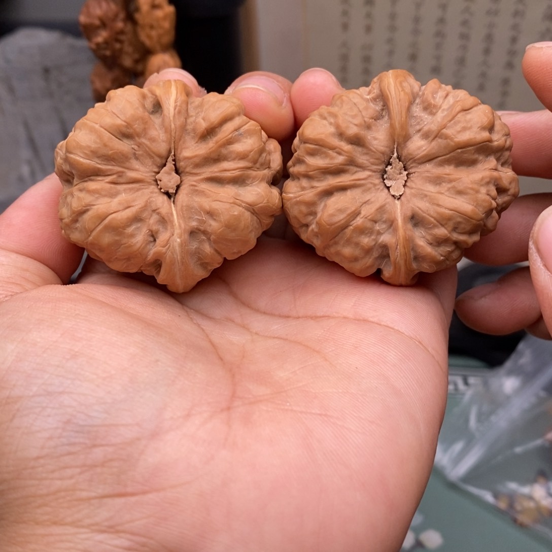 文玩核桃把件41蛤蟆头