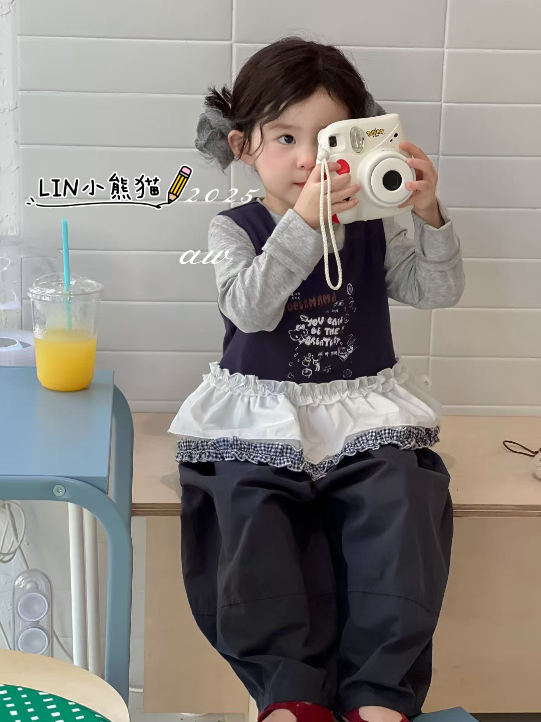 LIN小熊猫宝宝衣服  扣号链接 2