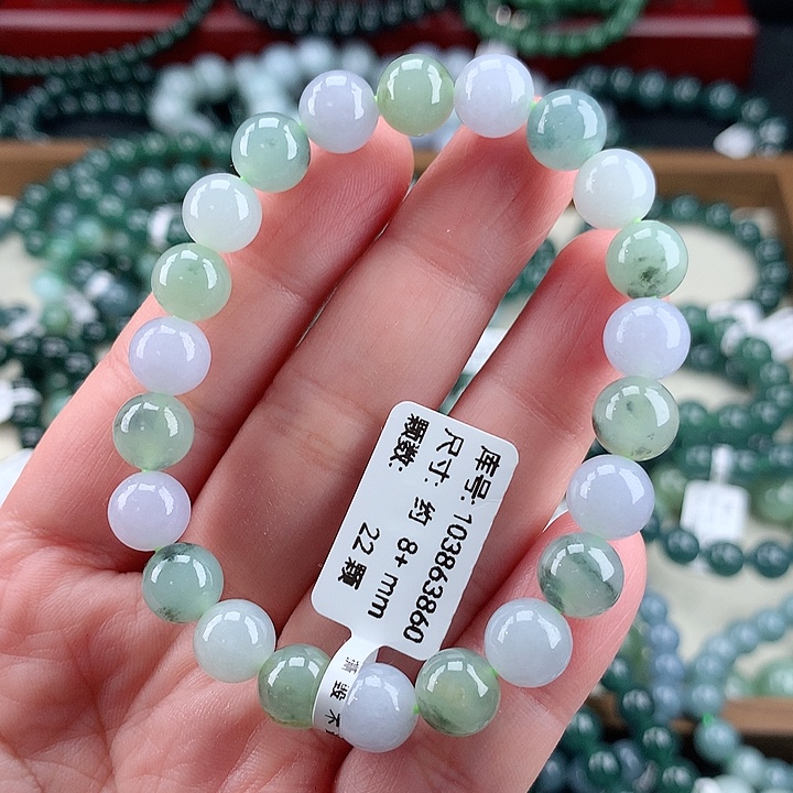 翡翠未镶嵌毛衣链