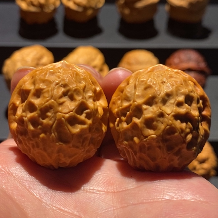 文玩核桃把件38尺玄武龙龟