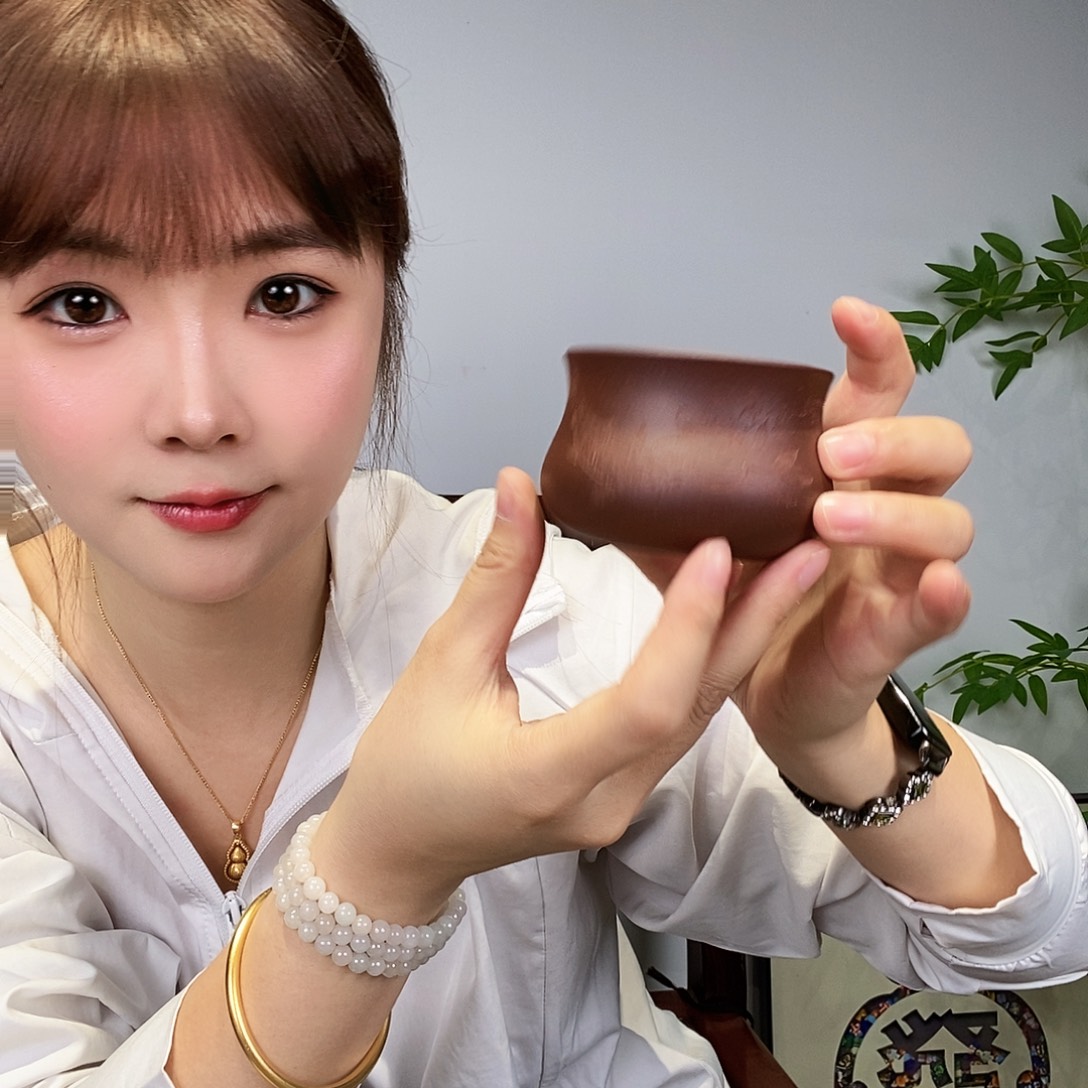 I***k茶壶紫砂主人杯锦鲤刻绘...