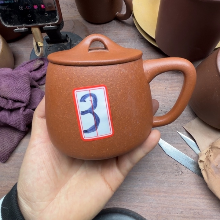 紫砂茶壶老*半手工盖呗