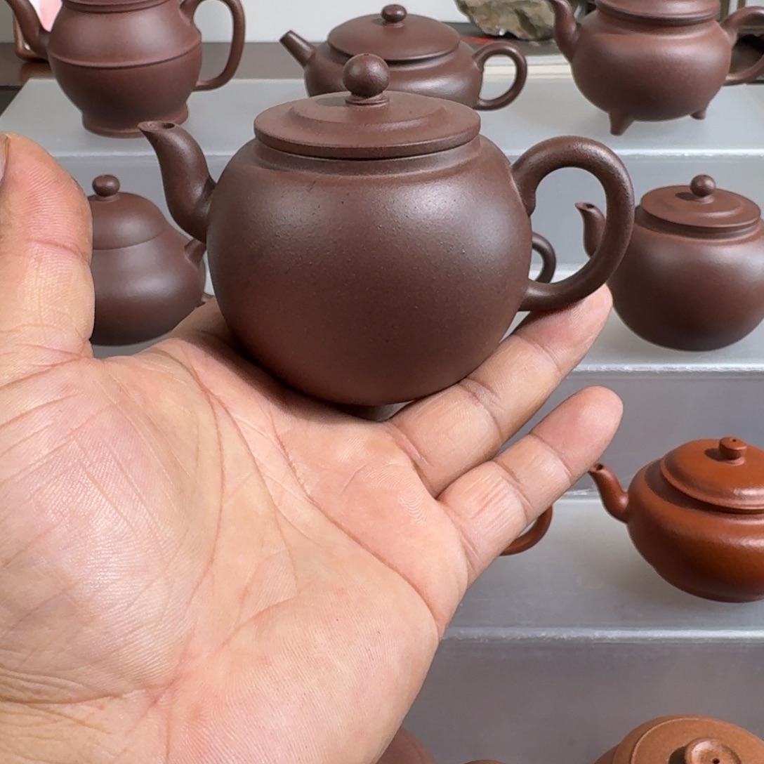 八***桂茶壶紫砂宜兴紫砂瑕疵