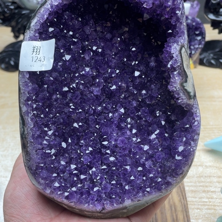 未镶嵌紫晶大型摆件（非配饰）Y*