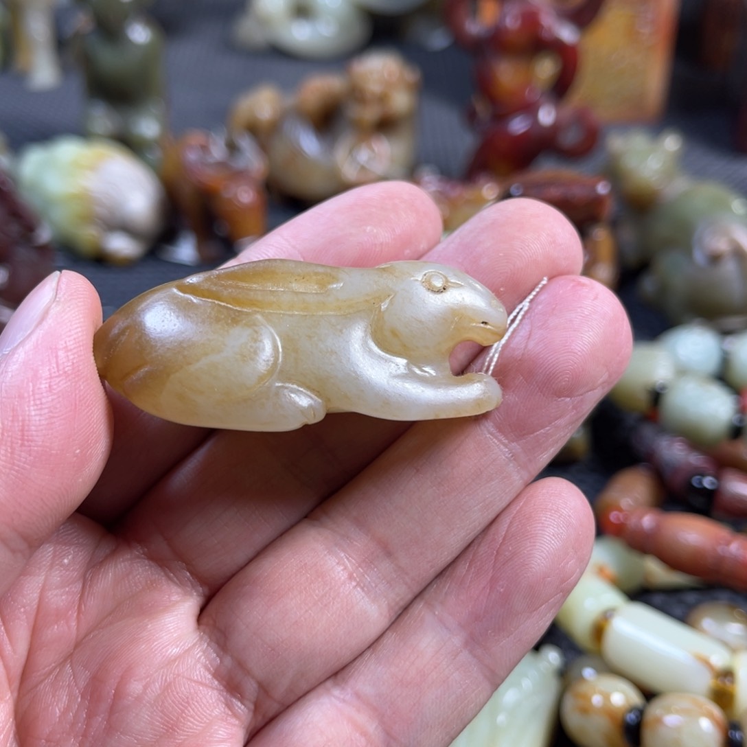 和田玉挂件未镶嵌