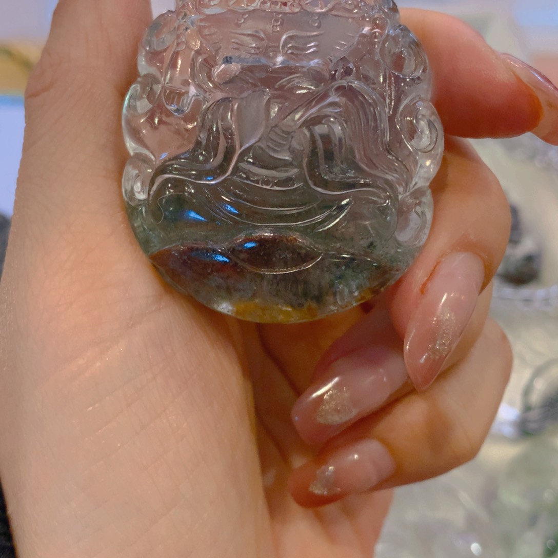 水晶吊坠(不含链)未镶嵌k*.