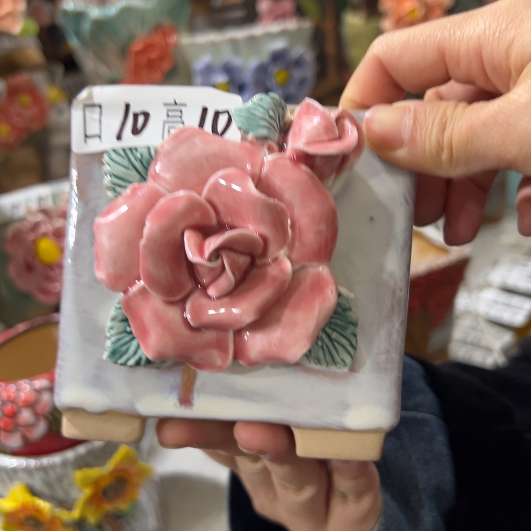 满20米秒退拉黑花盆