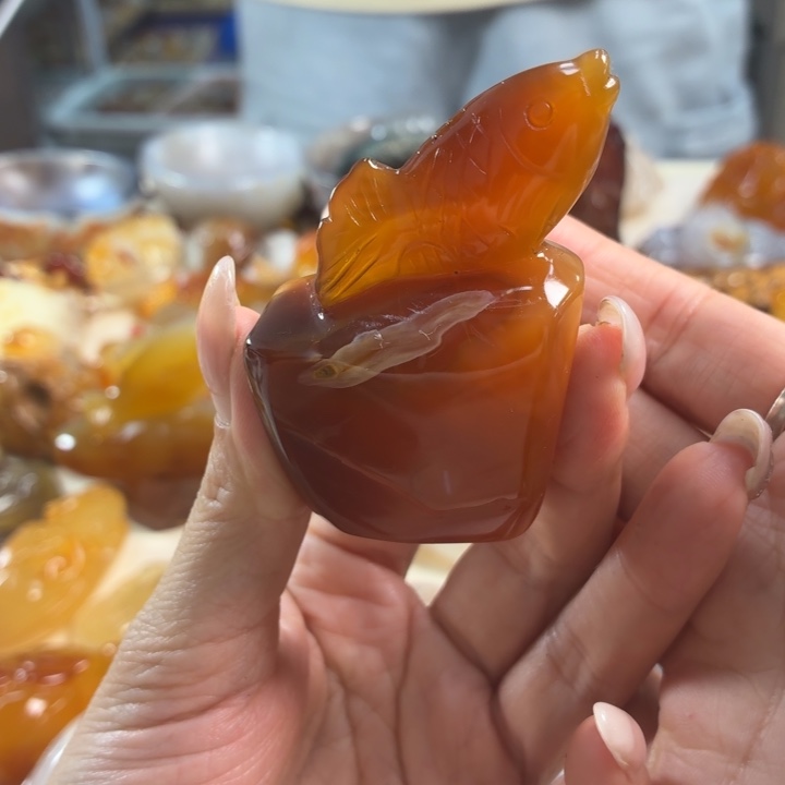 玛瑙/玉髓吊坠(不含链)未镶嵌