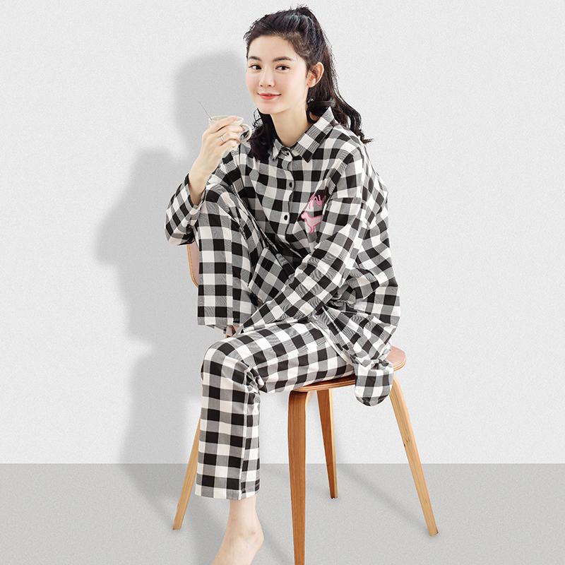 春秋冬款纯棉睡衣男女微瑕疵直播过款【601-620】（不退不换不售后）