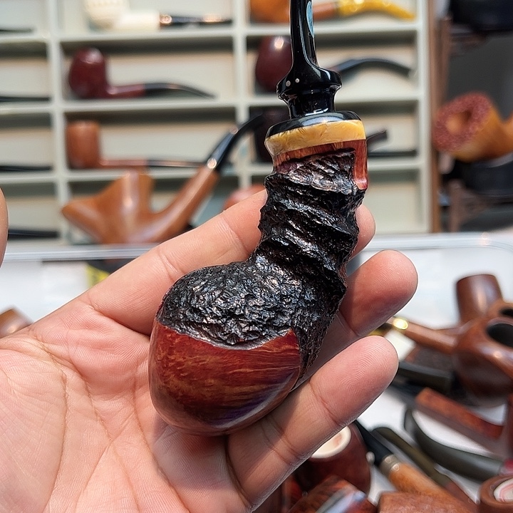 烟斗我们一起加油