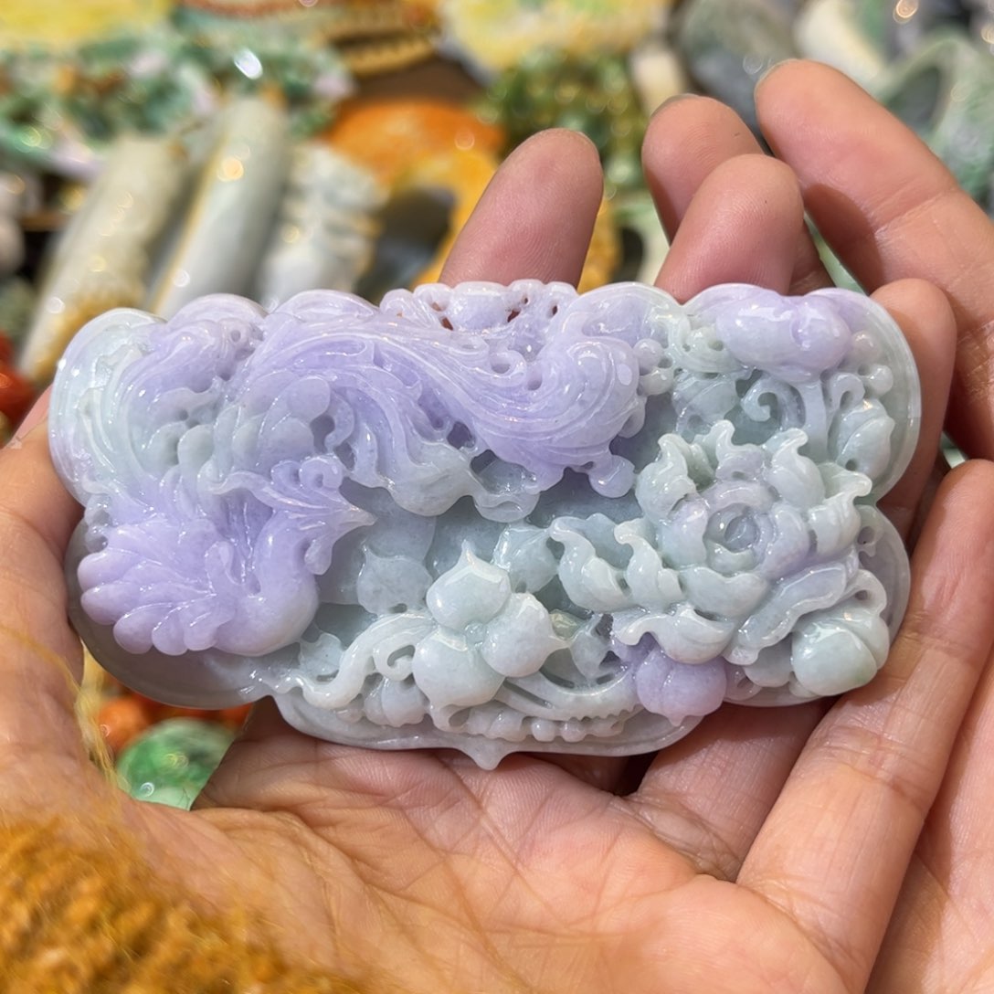 翡翠颈饰未镶嵌待编款