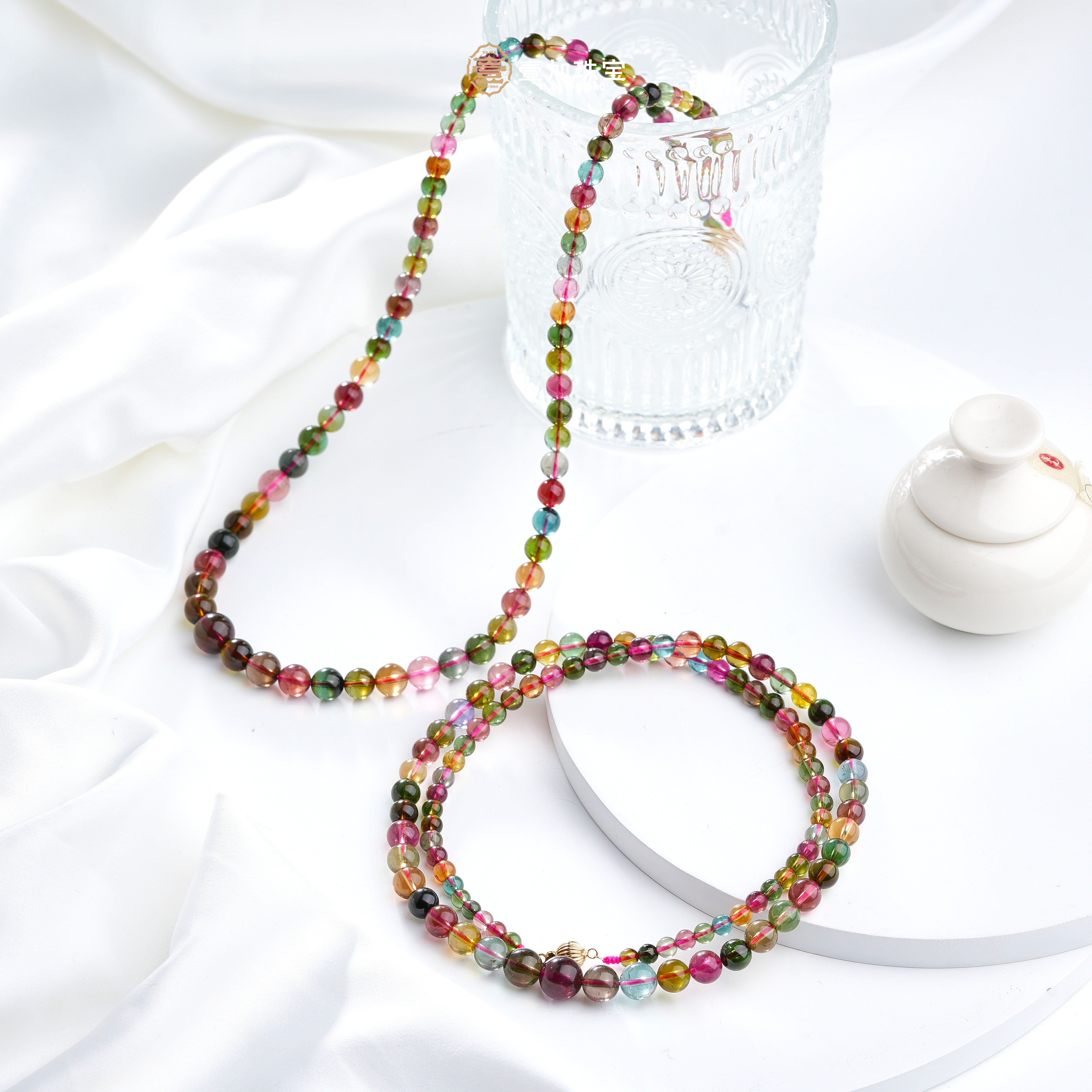 壹加师姐|手工设计碧玺塔链多样性发其一YJ-8400X139097