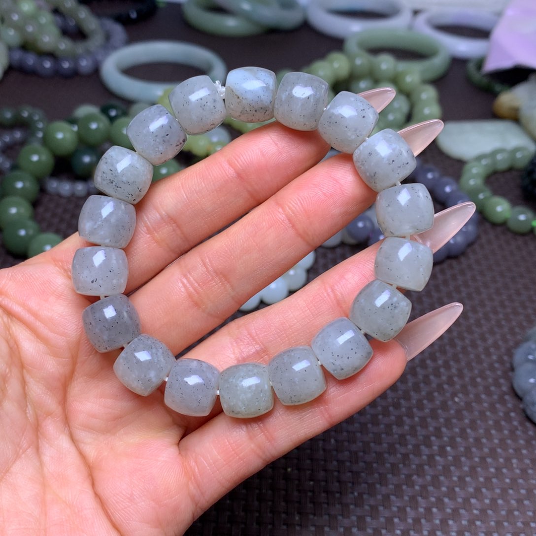 未镶嵌手串和田玉卡12