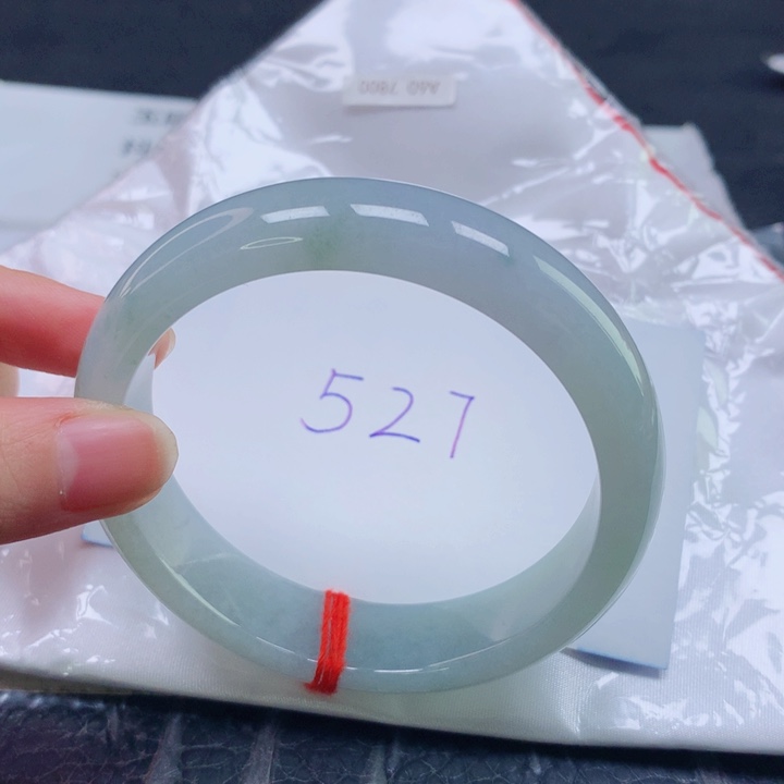 翡翠未镶嵌手镯圈口5960 轮胎