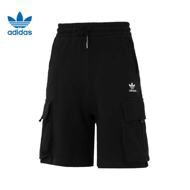 adidas阿迪达斯【吾】三叶草男子运动休闲短裤裤子KD0943