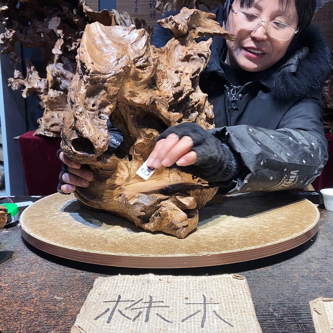 *****669。株木随行根艺