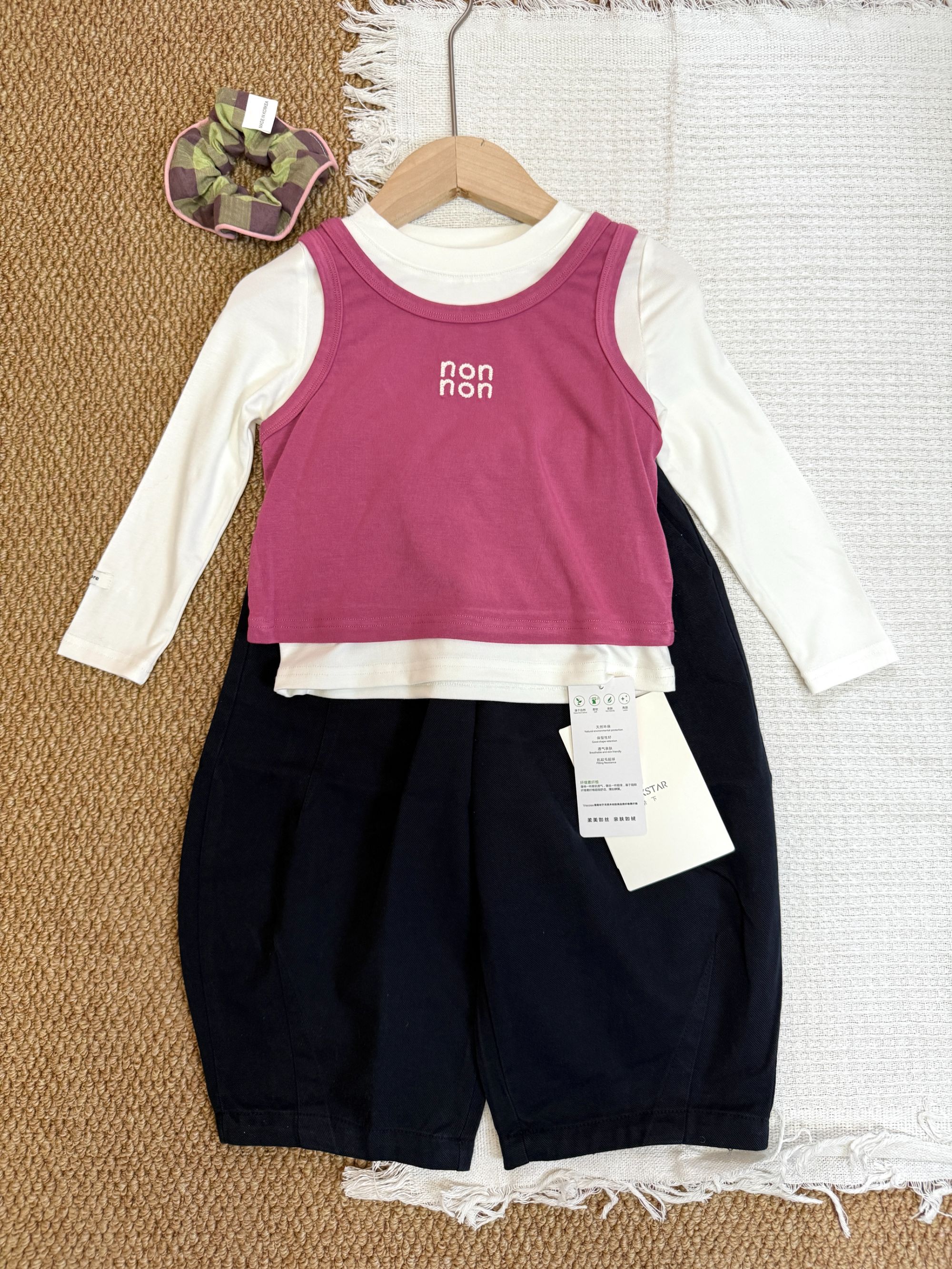【NO退换】小众高品质女童套装