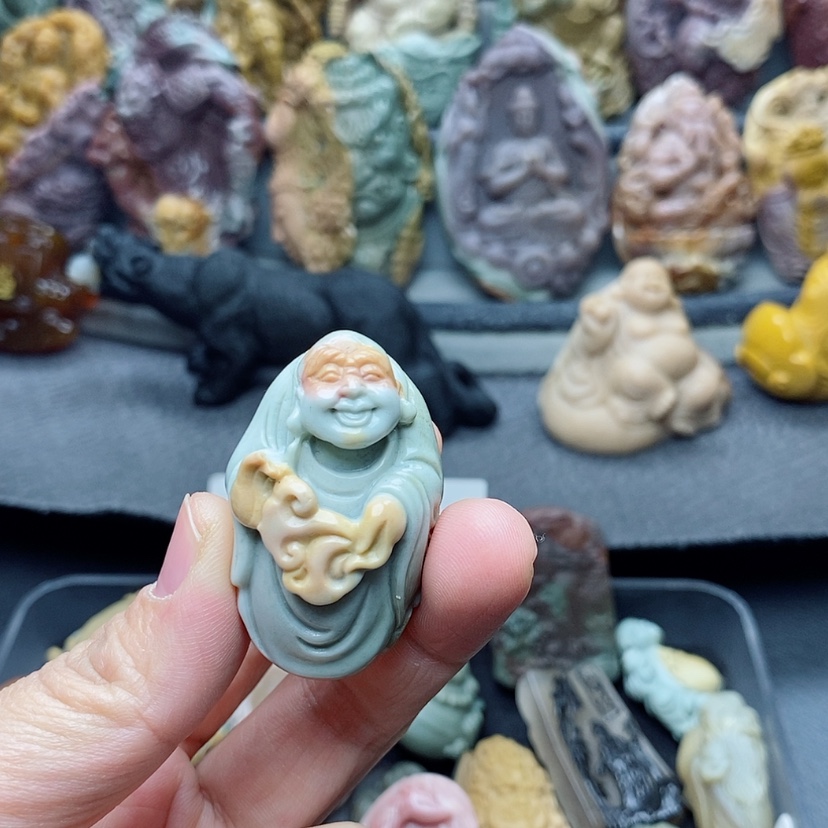 【闪购商品】定制石英质玉吊坠未镶嵌