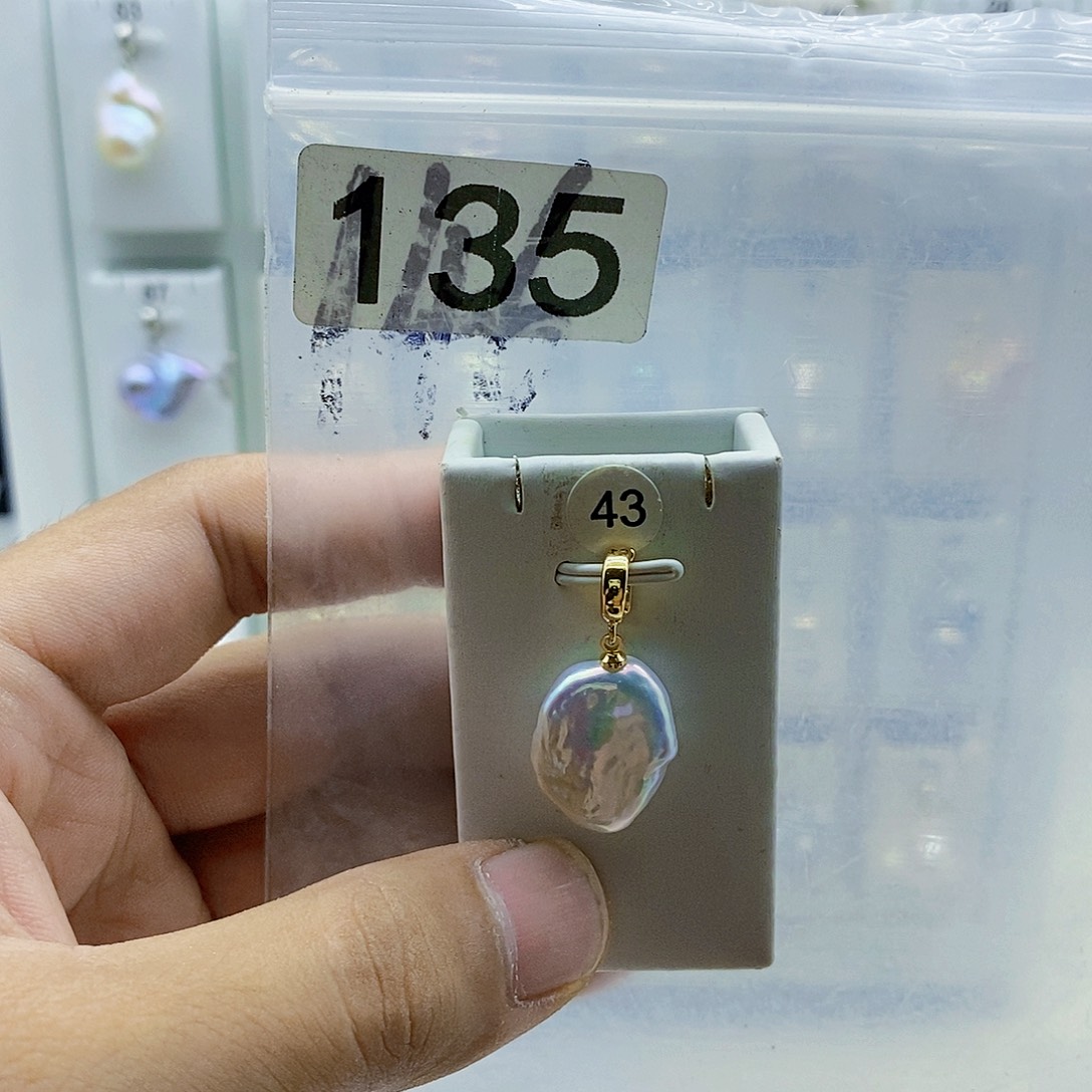 颈饰合金淡水珍珠