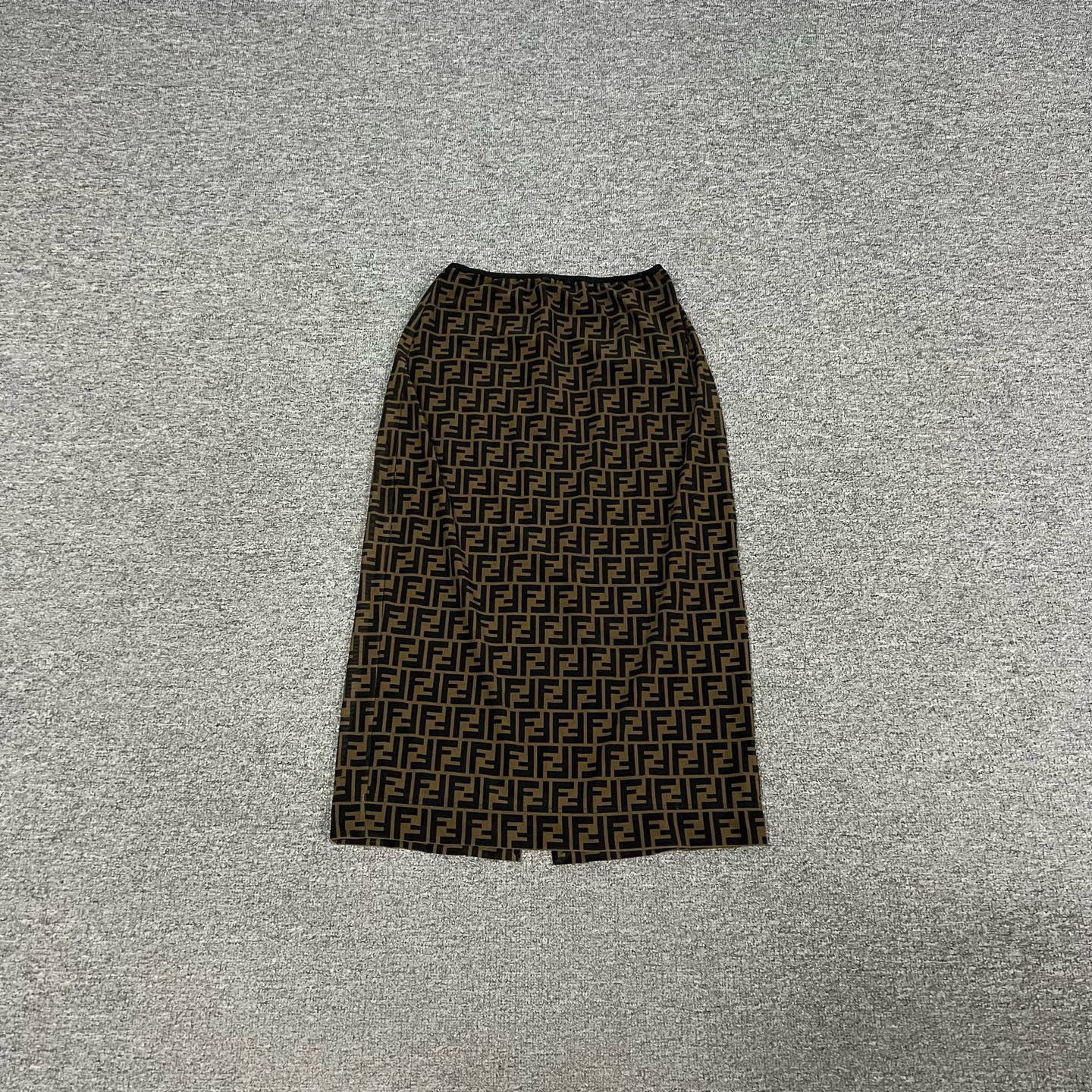 99新 FENDI/芬迪 Fendi 芬迪 满印老花 长裙 99新 44码