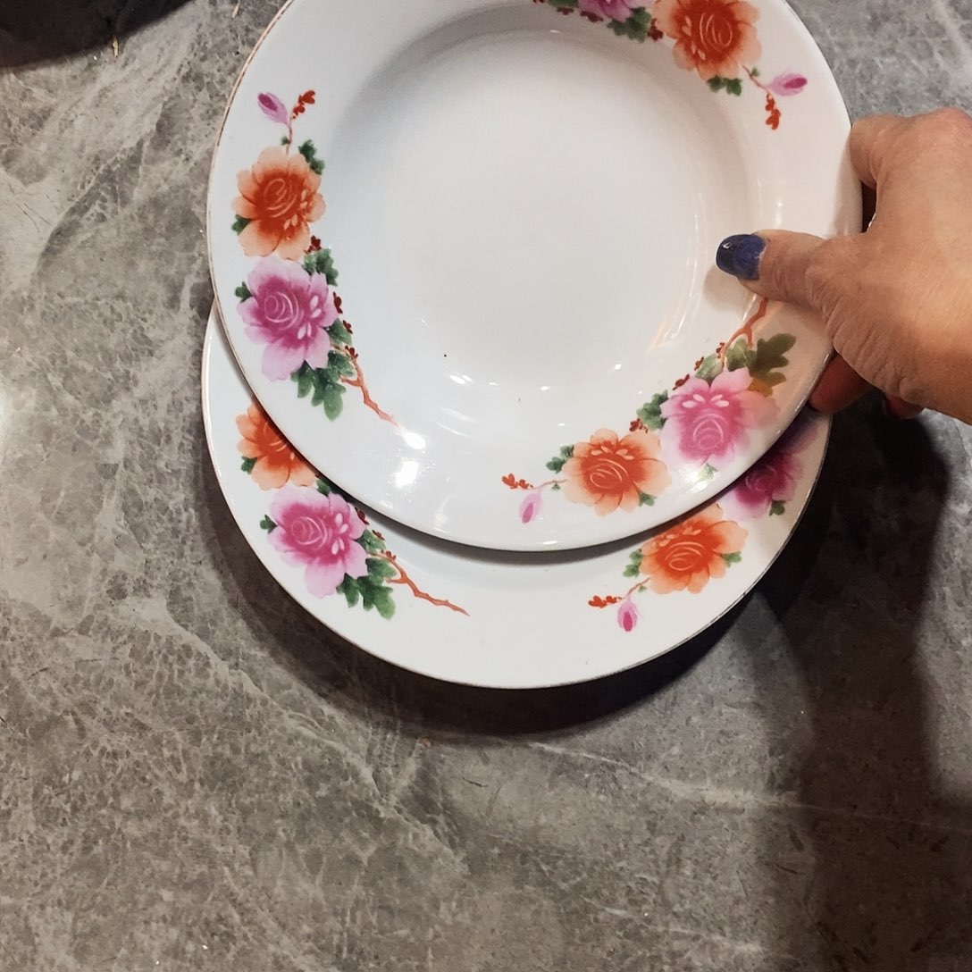 是***）摆件陶景德镇陶瓷20公分2个