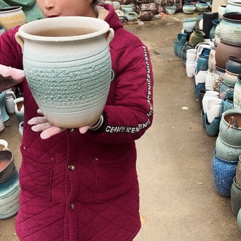 口20高24瑕疵盆子。