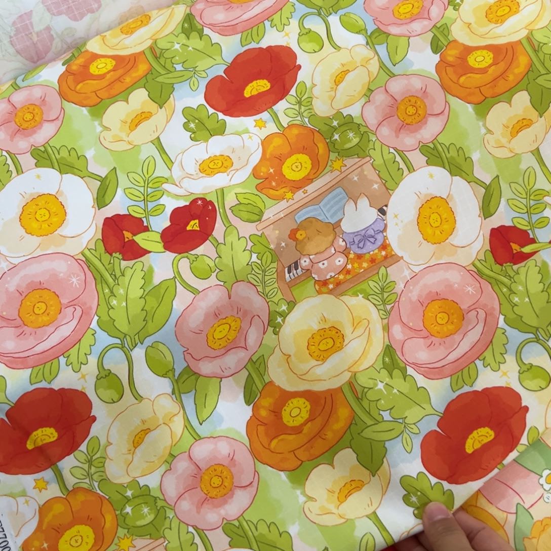 棉一米价纯棉格子帆布1.5宽果子b