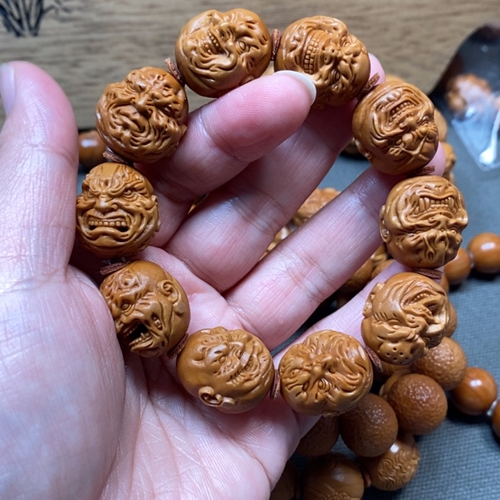 橄榄核手串/手链福利恶僧