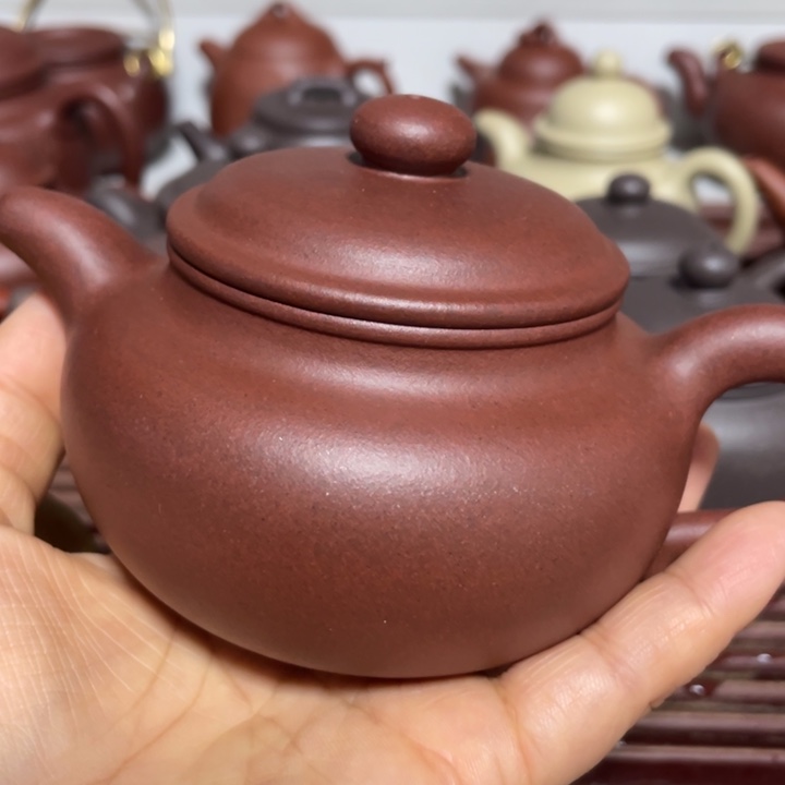 大***人公道杯紫砂紫全手工制作
