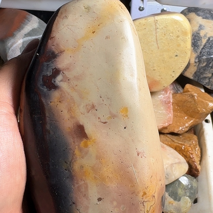 寿山石手*日寿山石的制作