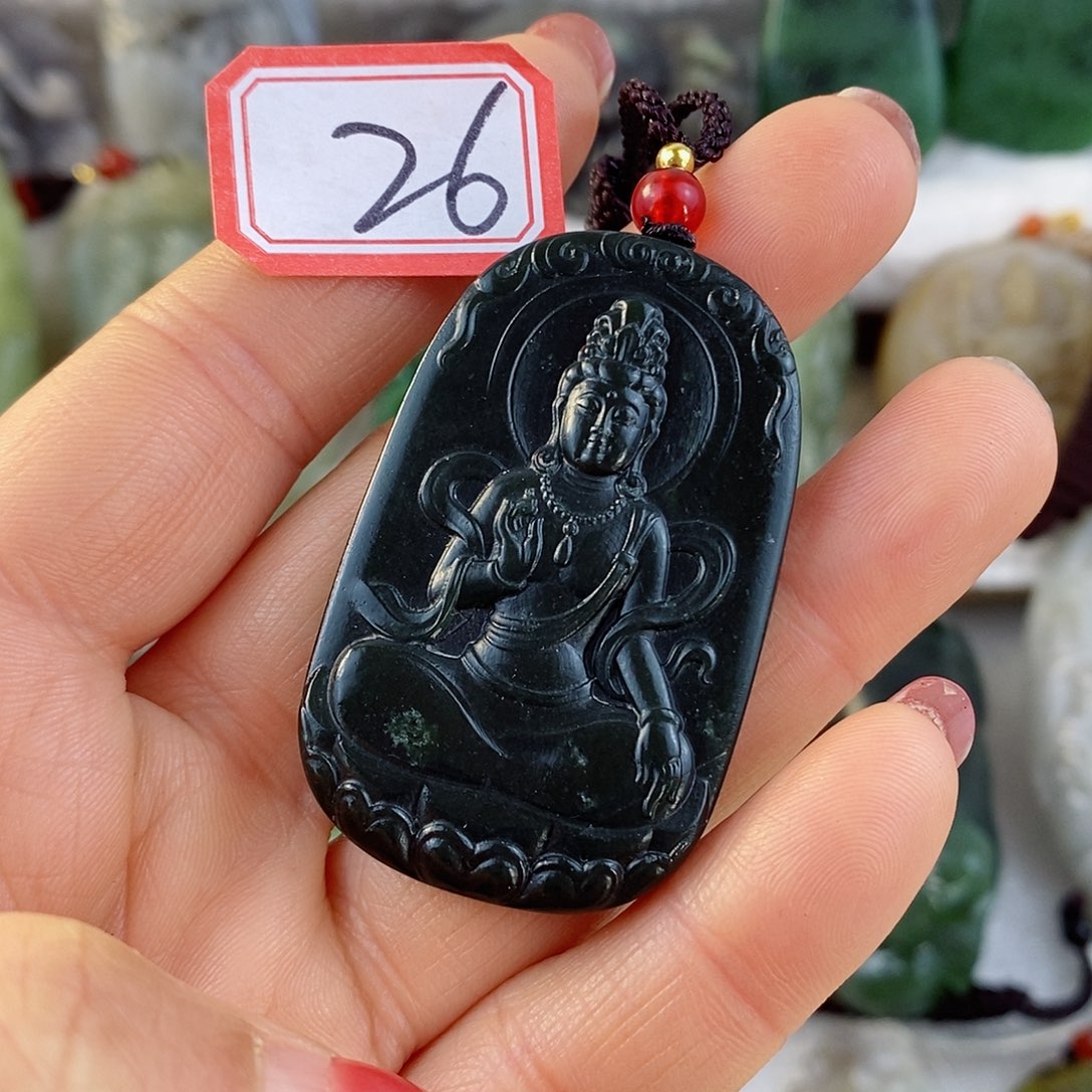 和田玉（糖玉）颈饰未镶嵌