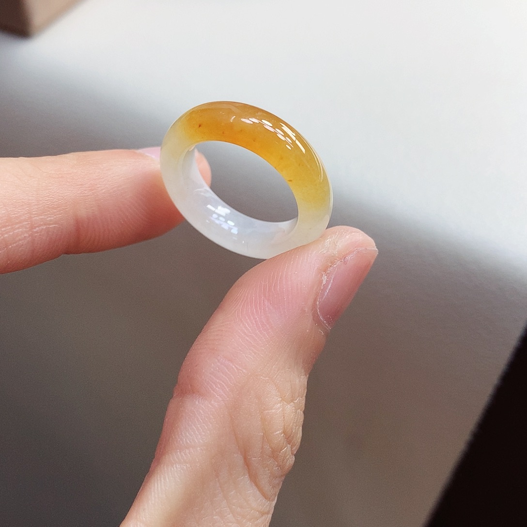 翡翠戒指未镶嵌9号