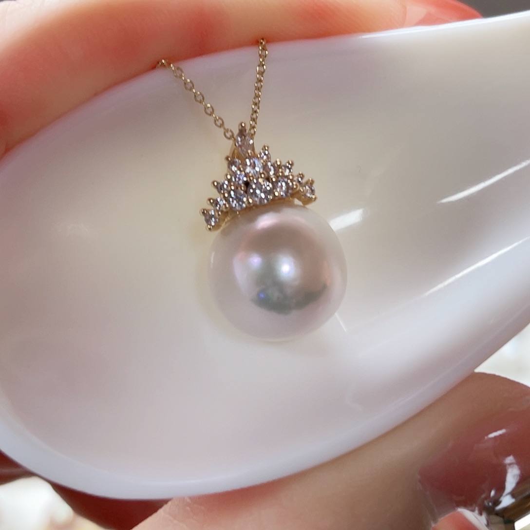 淡水珍珠吊坠(赠链)未镶嵌