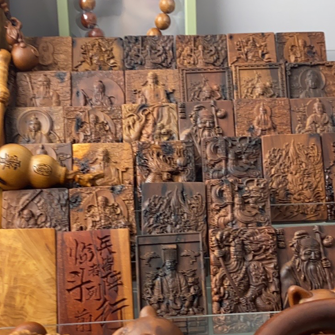 非金属木质吊坠 平安无事牌专拍链接