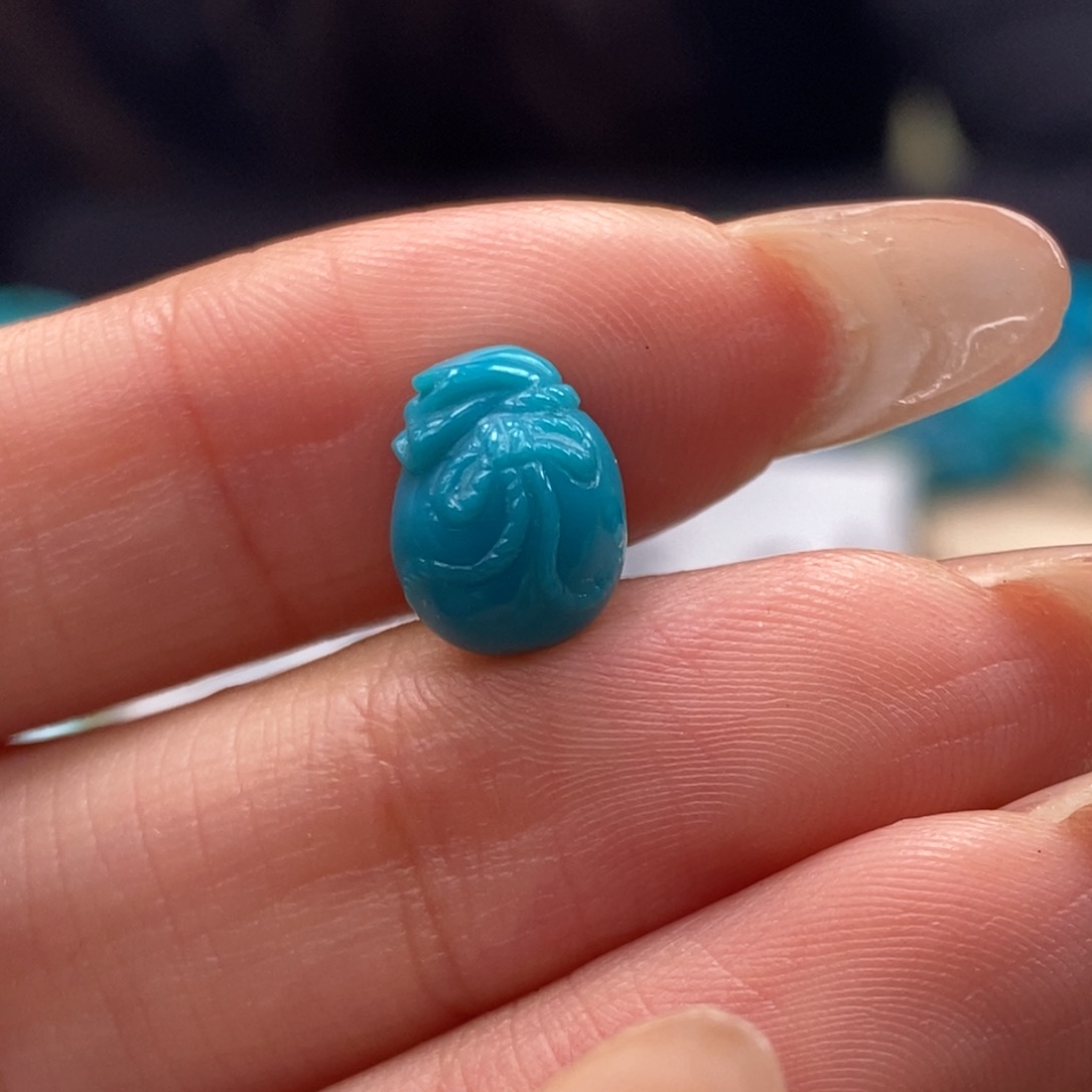 未镶嵌绿松石挂件