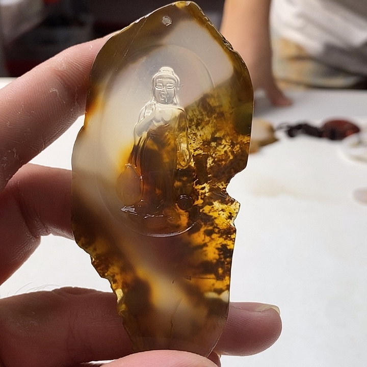 未镶嵌颈饰玛瑙/玉髓