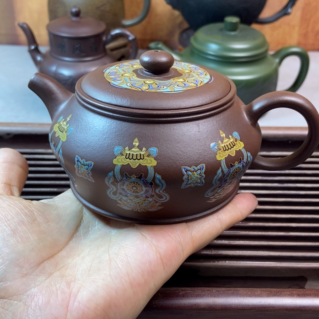 茶壶紫砂紫砂全手工定制