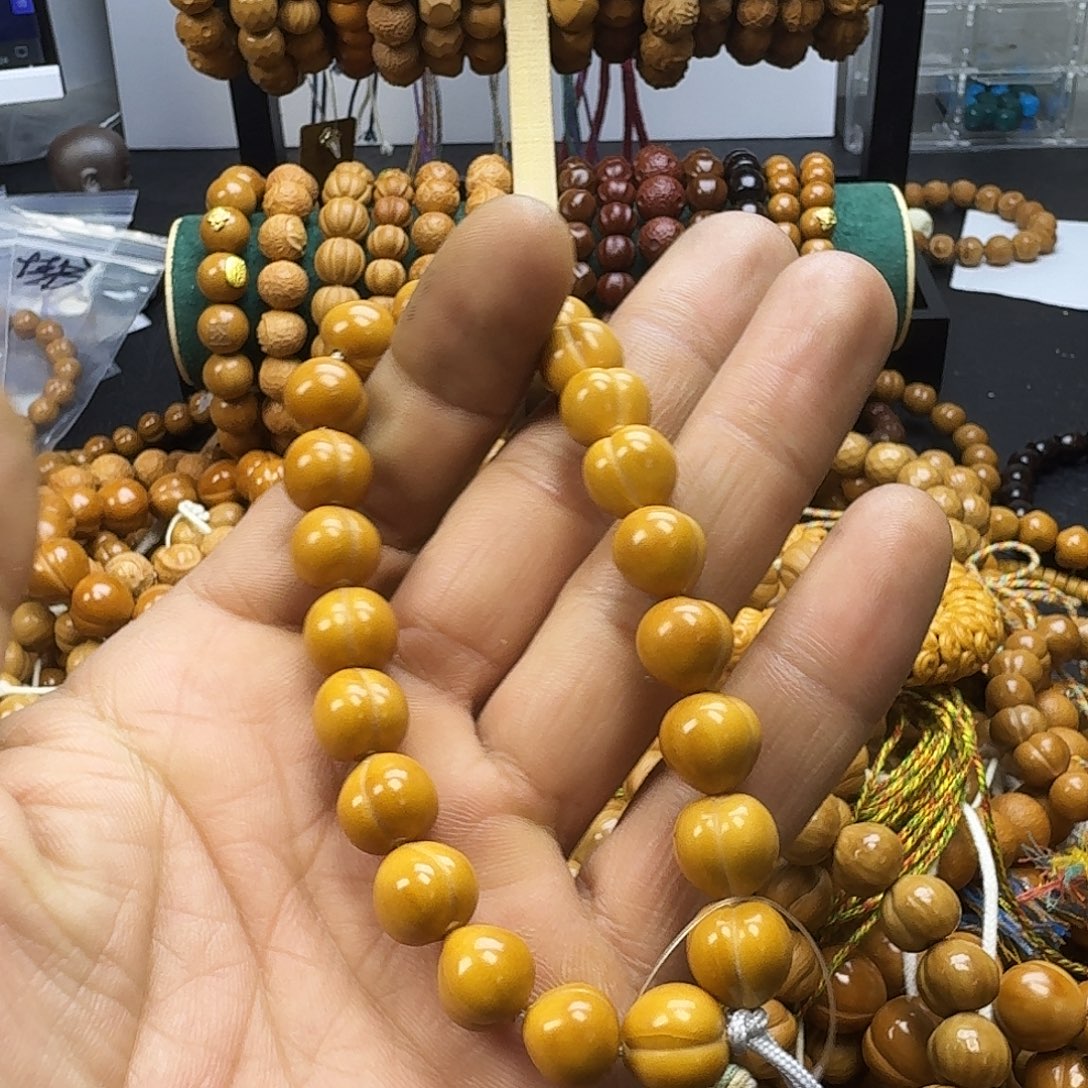 猴头核桃手串微瑕屁桃