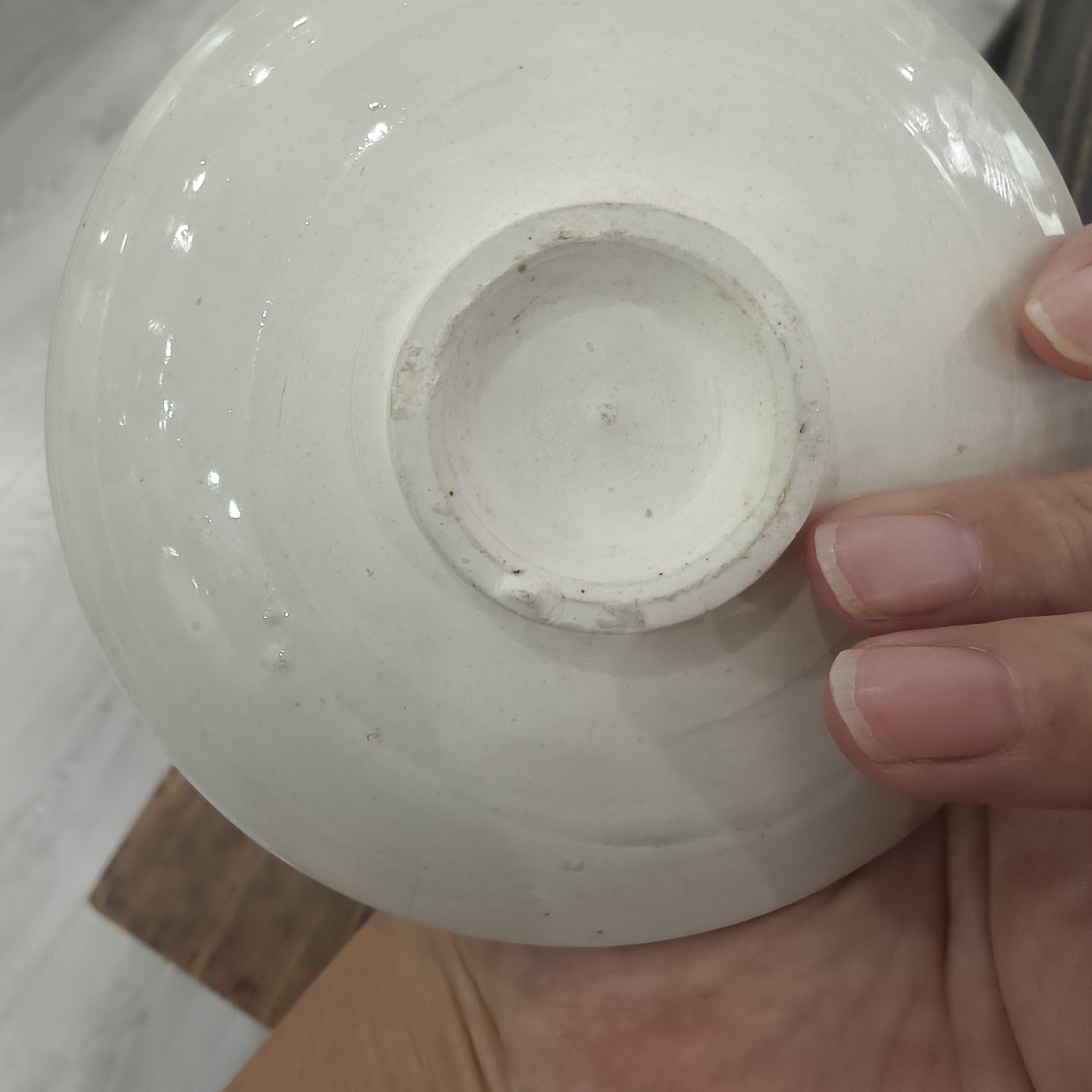 白釉碟子（不包邮）
