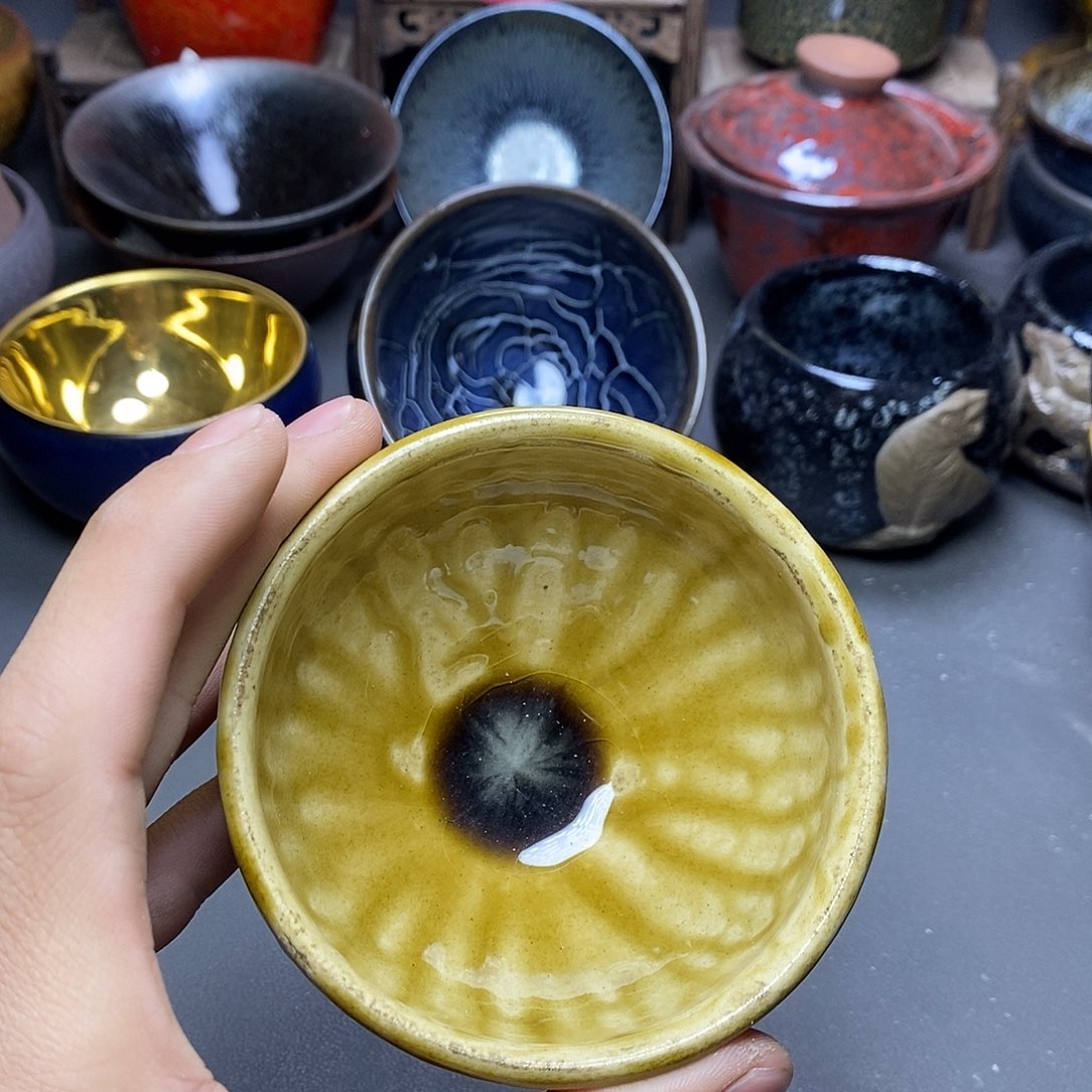 茶盏有瑕介意勿拍370