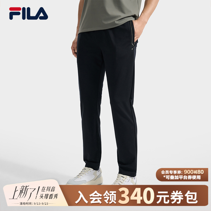 Fila/斐乐2025年秋季新款男士百搭户外运动休闲长裤F11M533604F