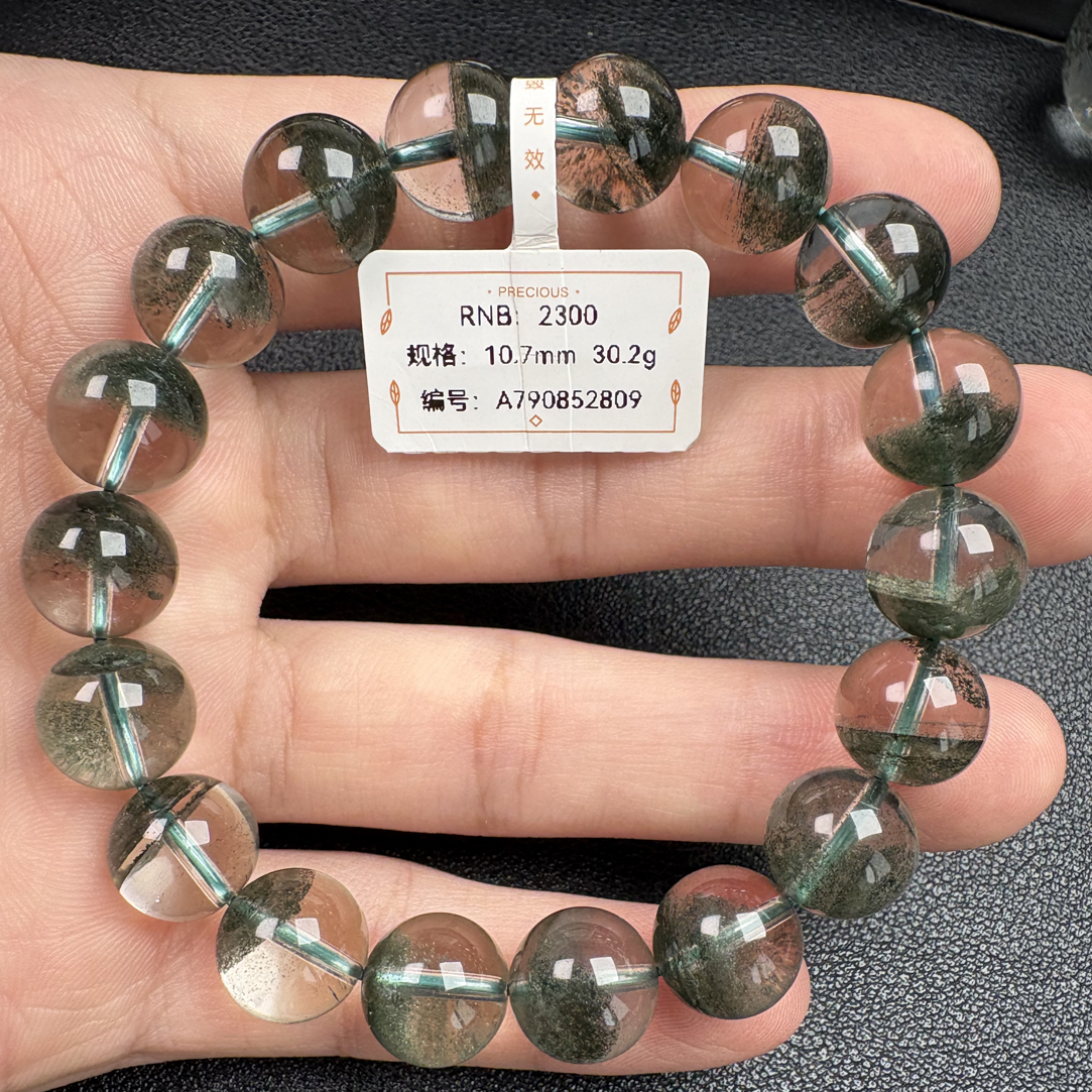 天然绿幽灵 精品 无红皮 晶体超干净