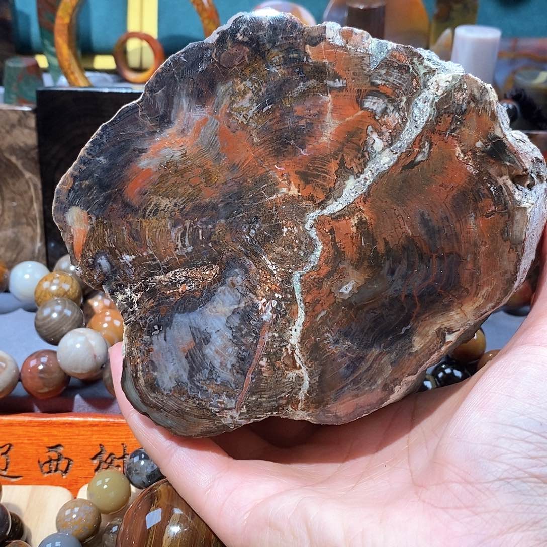 硅化玉天然北票硅化玉原石未镶嵌天然北票硅化玉原石