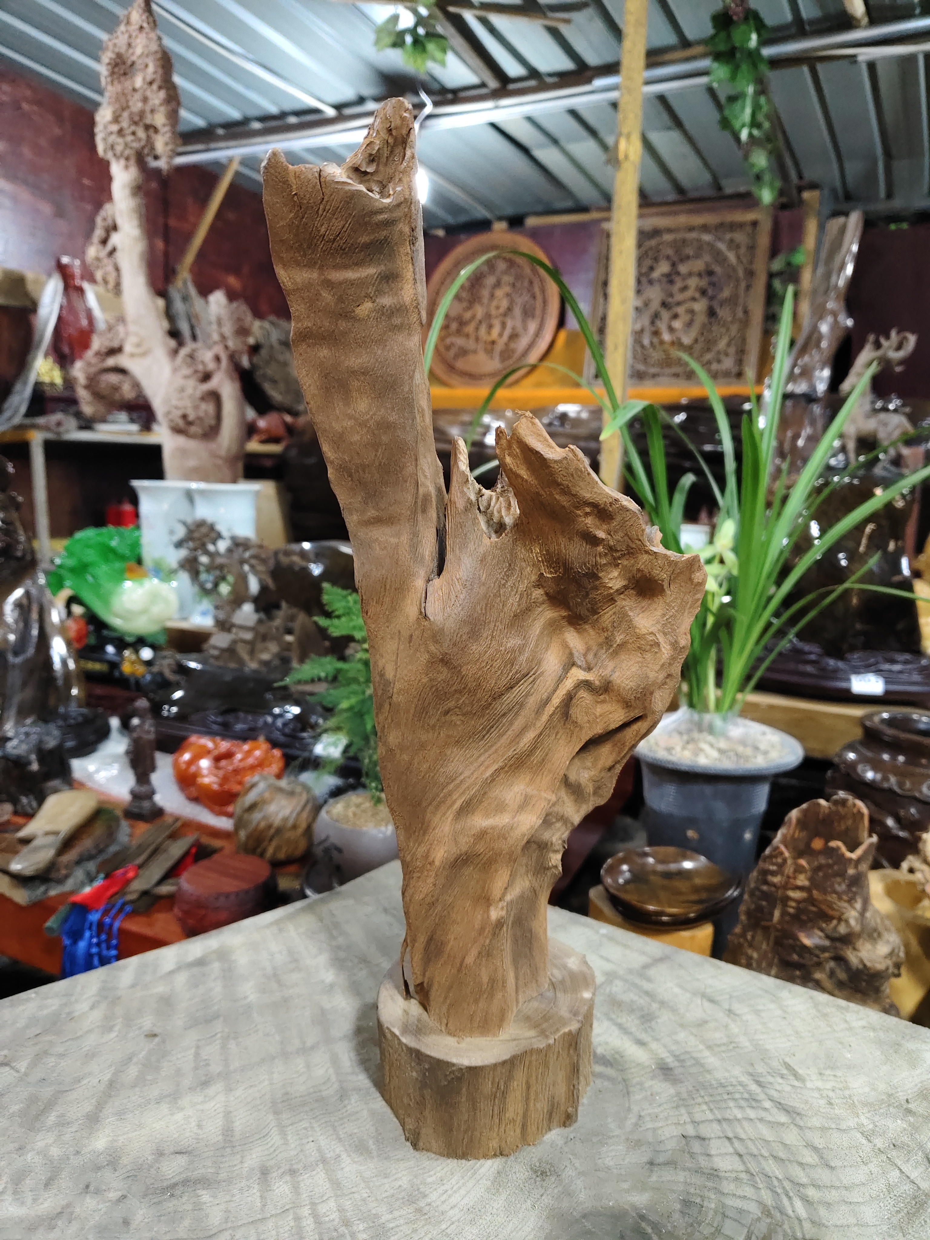 金丝楠木乌木随形摆件，尺寸大小不一，以实际为准。