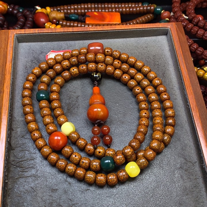 星月菩提吊坠菩提