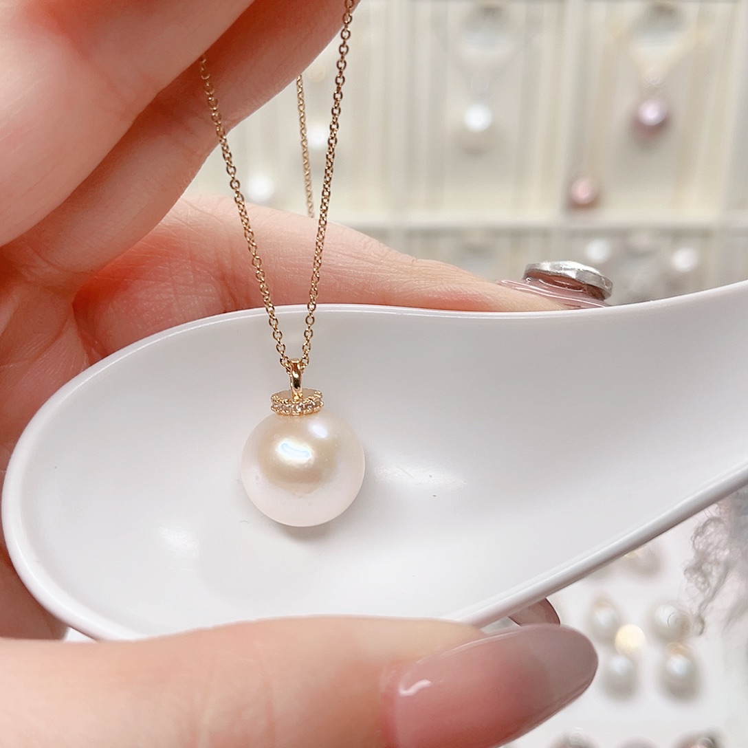 合金吊坠(赠链)淡水珍珠