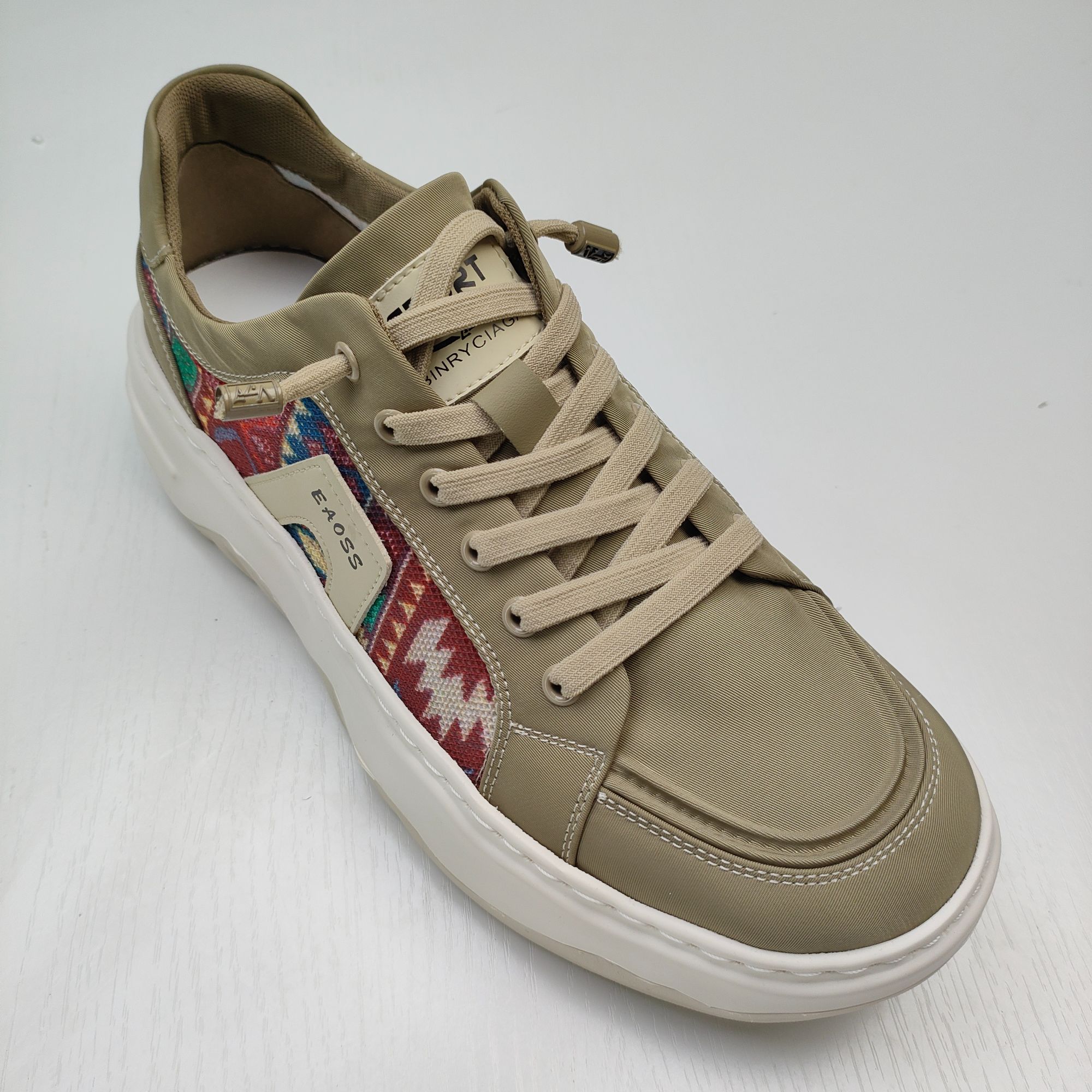 【N191】甄选男鞋推荐 13155卡其绿  时尚百搭 潮流舒适男款