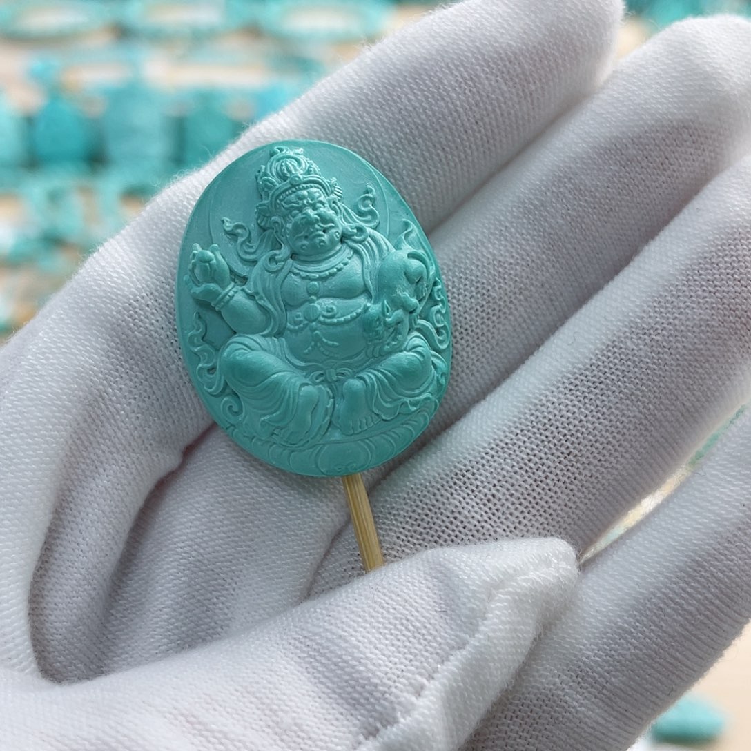 绿松石珠宝奇石未镶嵌