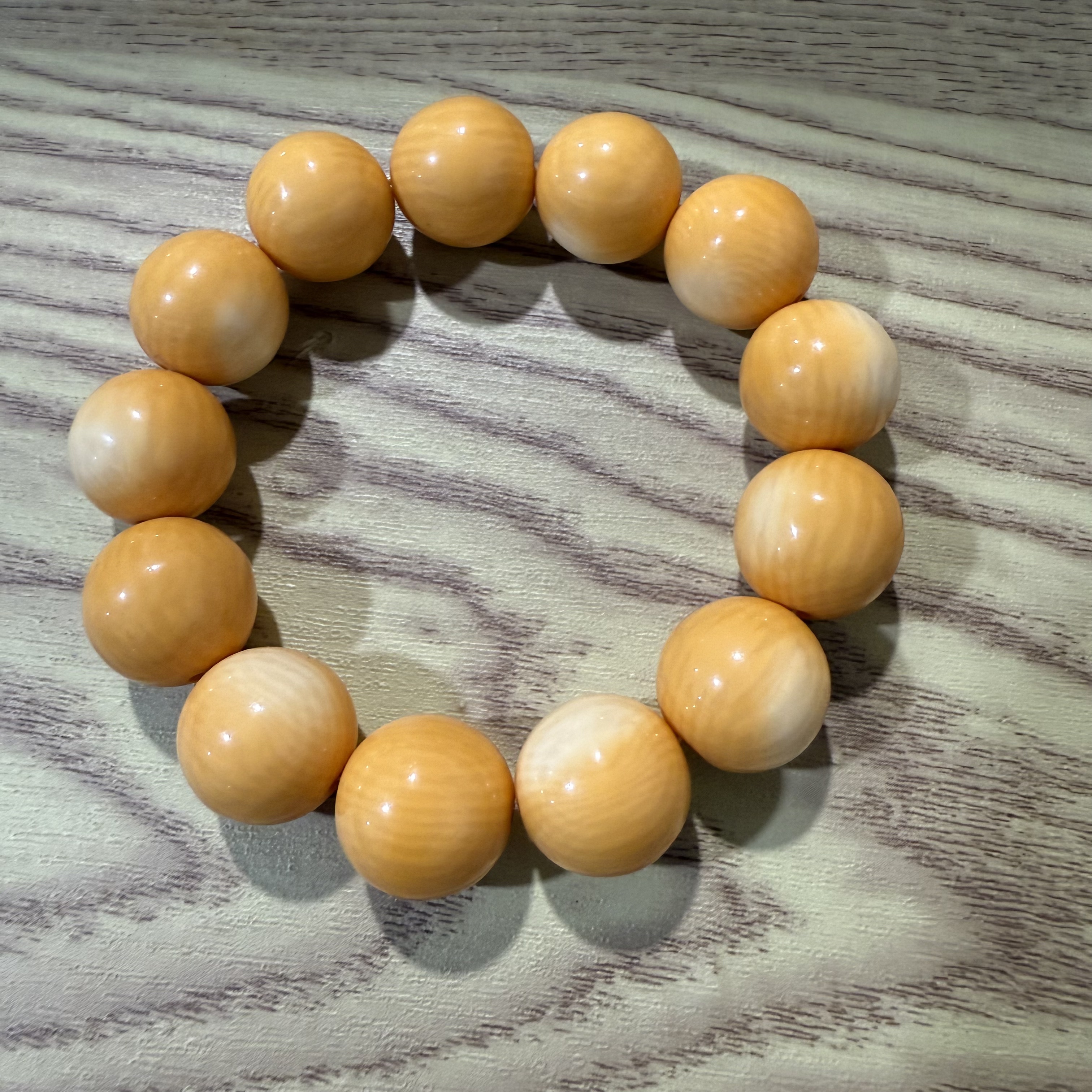 精品万物生天黄手链丫7342