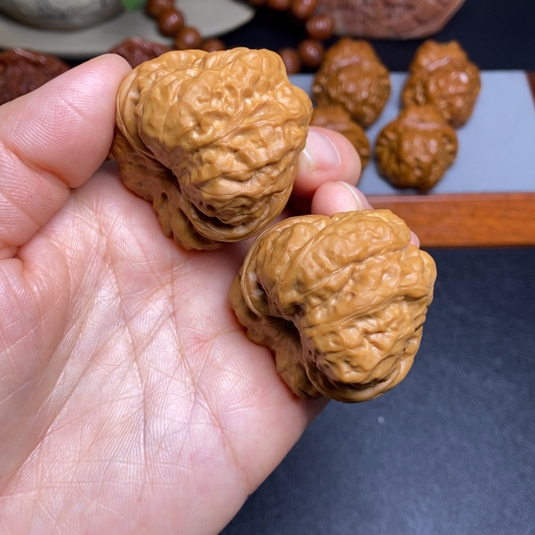 文玩核桃把件41蛤蟆头